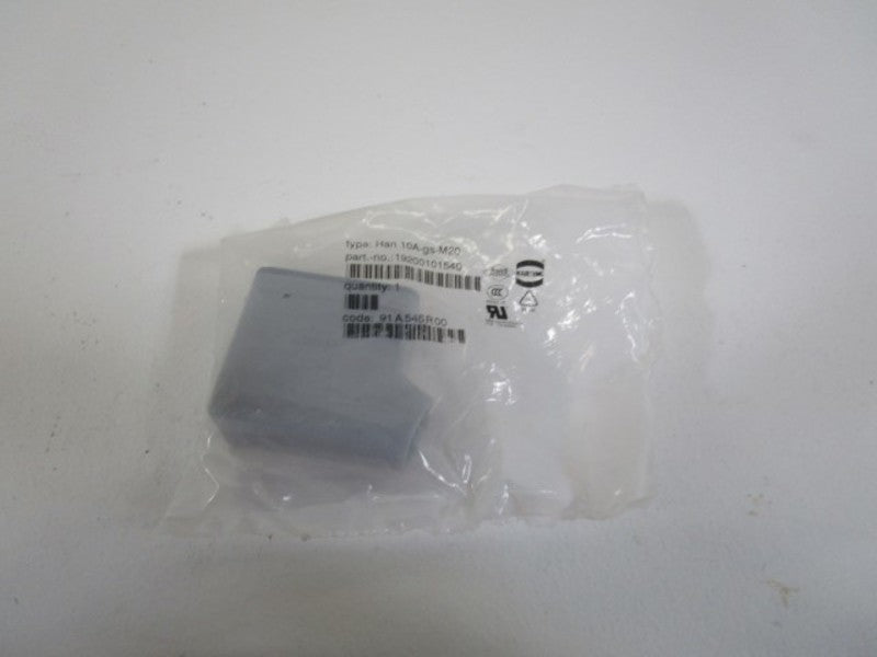 HARTING HAN 10A-gs-M20 HOOD 19200101540 *NEW IN FACTORY BAG*