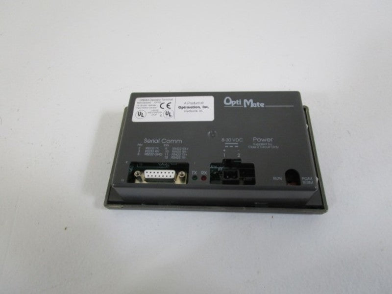 OPTI MATE OPERATOR TERMINAL OM640 *NEW NO BOX*