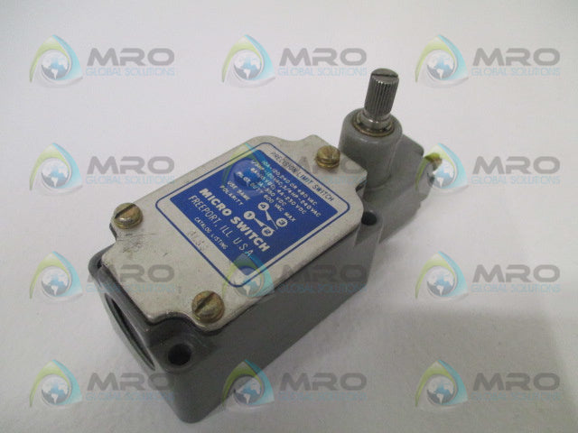 MICROSWITCH 6LS3 LIMIT SWITCH (GREY) *USED*