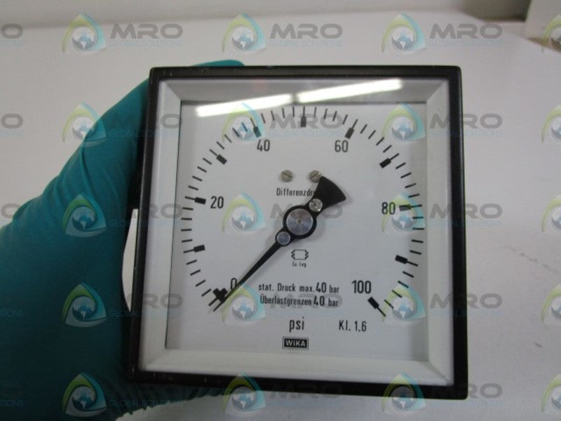 WIKA GAUGE 0-100PSI  NSNP