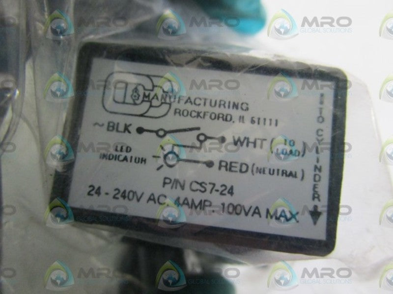 C&C MANUFACTURING CYLINDER SWITCH CS7-24  NSNP IN BAG
