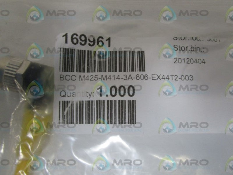 BALLUFF CONNECTOR BCCM425-M414-3A-606-EX44T2-003  NSNP