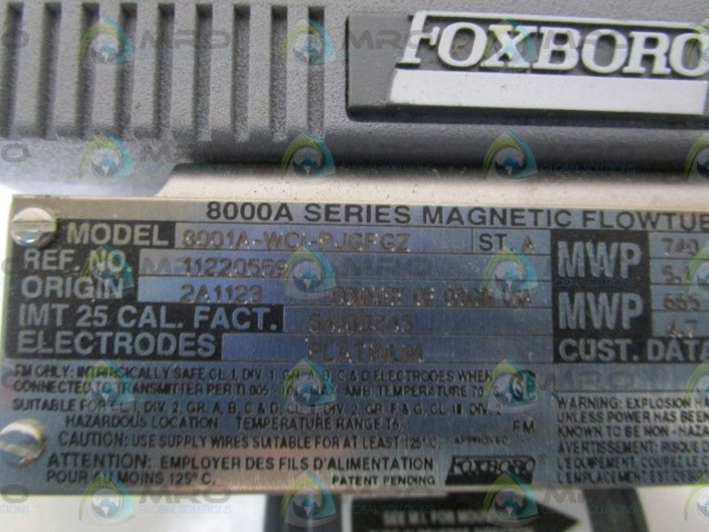 FOXBORO TRANSMITTER IMT25-IDADB10N-A W/8001A-WCI-PJGFGZ *NEW NO BOX*