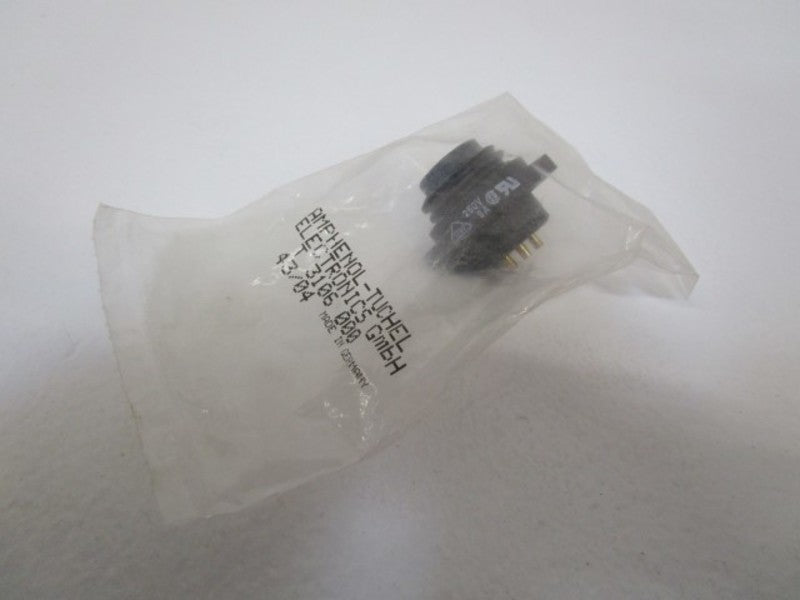 AMPHENOL MALE RECEPTACLE SOLDER T3106000 * NEW IN FACTORY BAG *
