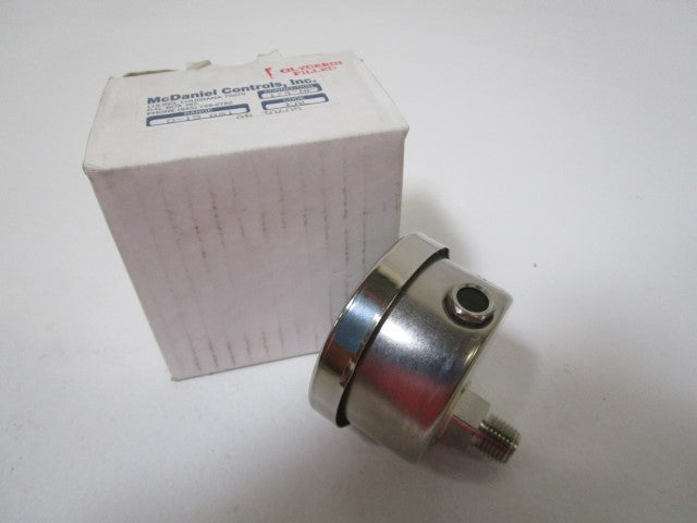 MC DANIEL CONTROLS GAUGE 1/4" NPT 0-15PSI KAL *NEW IN BOX*