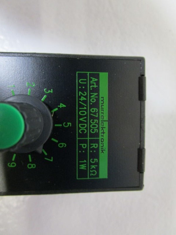 MURR ELEKTRONIK POTENTIOMETER MODULE 67505 *NEW NO BOX*