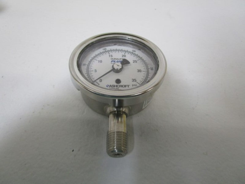 ASHCROFT 251009SW02L-35#/KPXLL GAUGE 0-35 PSI 0-250 KPA  NSMP