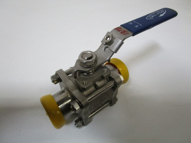 TRU-FLO BALL VALVE 316 SS 1-1/2" CF8M *NEW NO BOX*