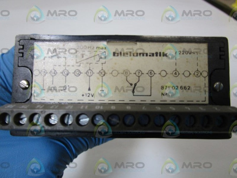 BIELOMATIK PANEL METER 87102662  UNMP