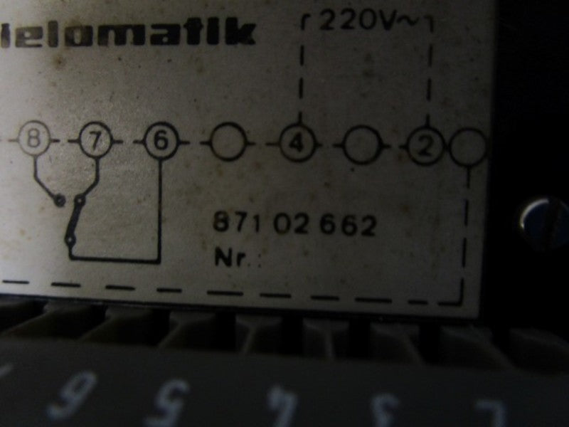 BIELOMATIK PANEL METER 87102662  UNMP