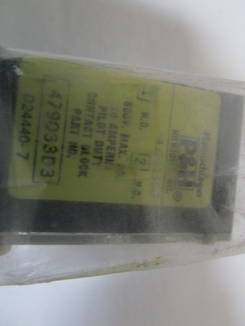 P&H CONTACT BLOCK 479Q33D3 *NEW IN BOX*
