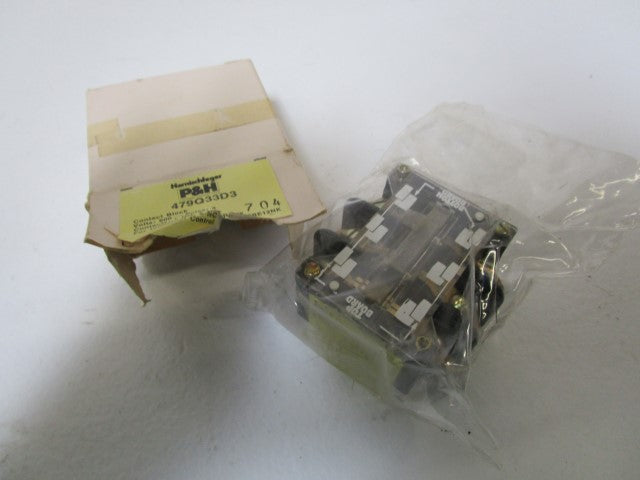 P&H CONTACT BLOCK 479Q33D3 *NEW IN BOX*