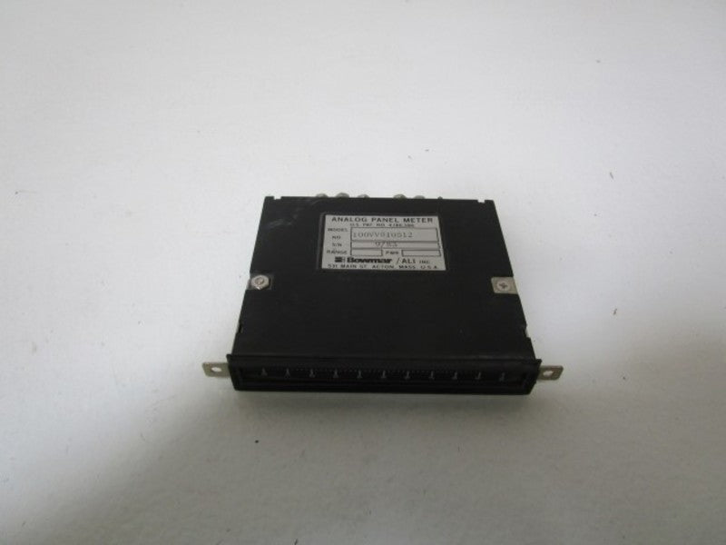 BOWMAR ANALOG PANEL METER 100VV010S12  NSNP