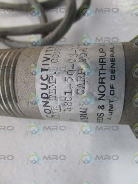 LEEDS&NORTHRUP CO. CONDUCTIVITY CELL  4801-50-03-074-206 *USED*