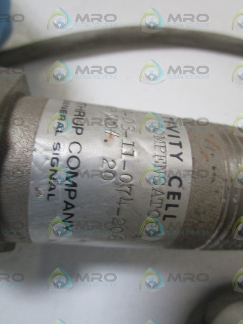 LEEDS&NORTHRUP CO. CONDUCTIVITY CELL  4801-50-03-074-206 *USED*