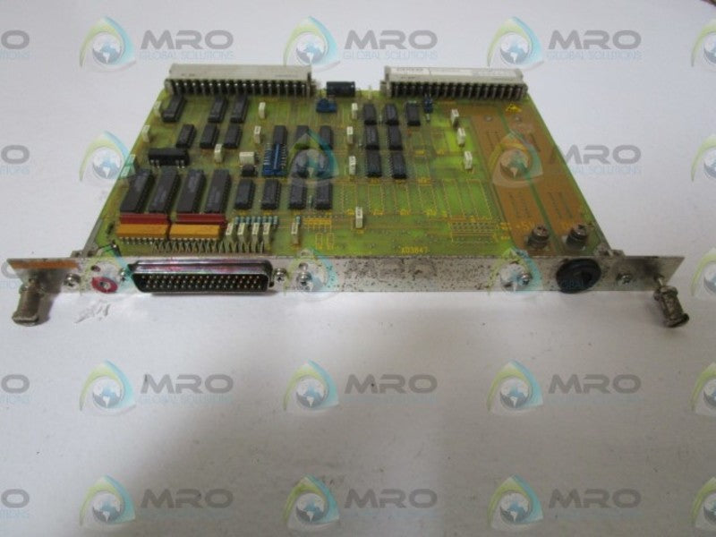 SIEMENS PC BOARD 6FX1120-3BB01 *USED*