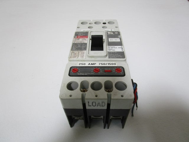 WESTINGHOUSE CIRCUIT BREAKER HMCP250G5 (REMANUFACTURED) *USED*