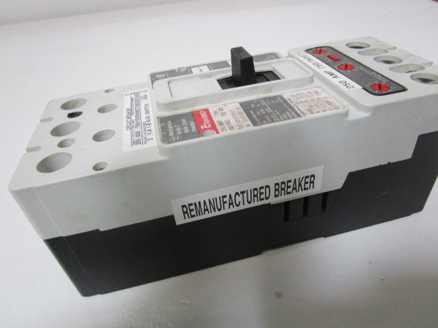 WESTINGHOUSE CIRCUIT BREAKER HMCP250G5 (REMANUFACTURED) *USED*