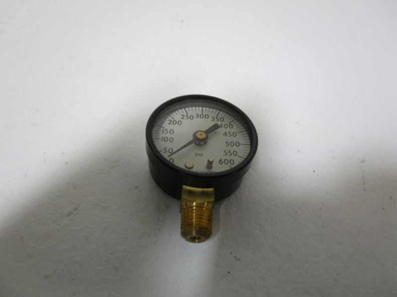 ASHCROFT 201000 PRESSURE GAUGE 0-600 PSI  NSMP