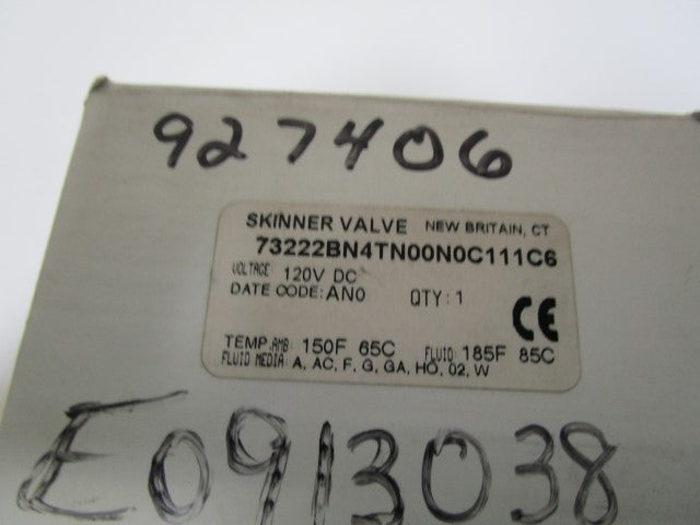PARKER SKINNER VALVE 73222BN4TN00N0C111C6 *NEW IN BOX*
