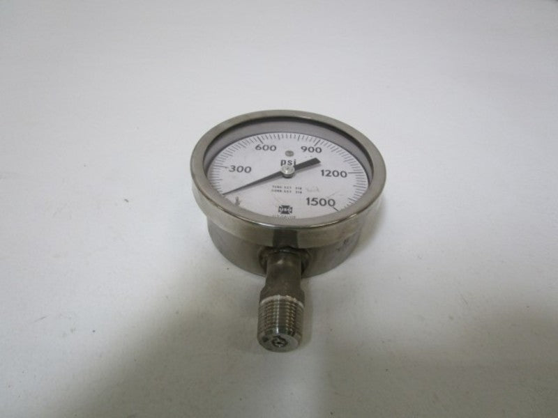 USG PRESSURE GAUGE 0-1500PSI  UNMP