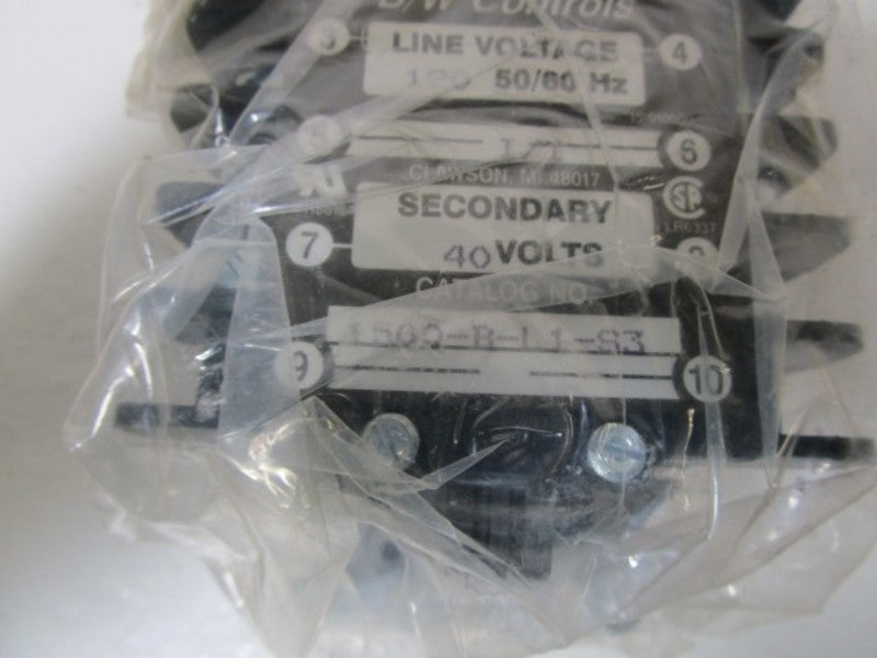 B/W CONTROLS LIQUID LEVEL CONTROL 1500-B-L1-S3-0C-X  NSMP