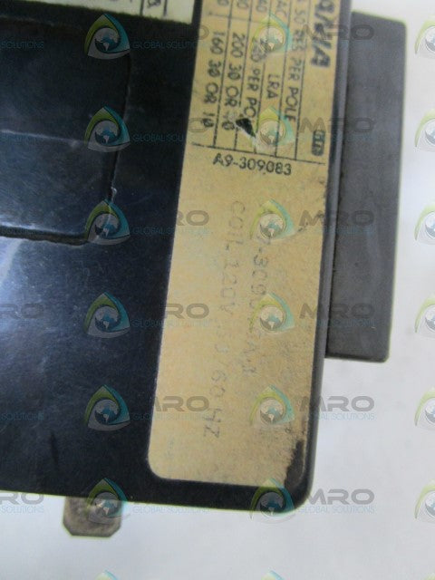 SYLVANIA 120V CONTACTOR A77-309046A-1 *USED*