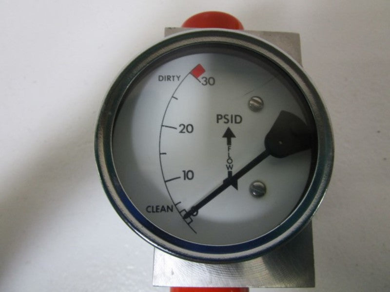 ORANGE RESEARCH INC. 0-30PSID GAUGE 1203-E1033 (AS PICTURED)  NSNP