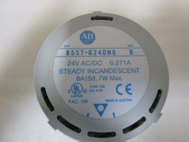 INDUSTRIAL SPARE PART STEADY INCANDESCENT (BLUE LIGHT) 855T-G24DN6 SER. B  UNMP