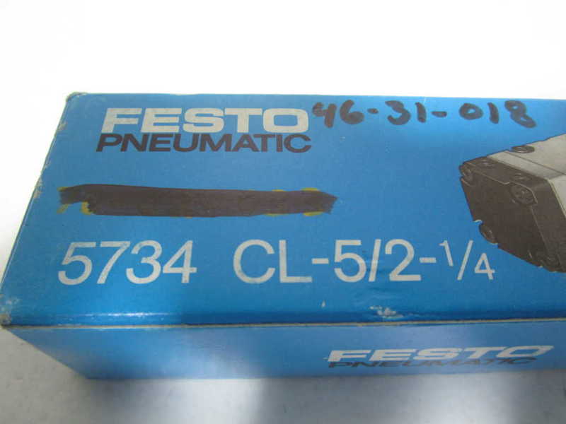 FESTO CL-5/2-1/4 SOLENOID VALVE  NSMP