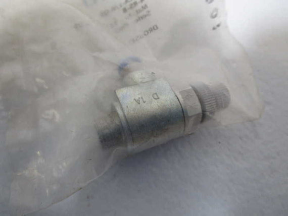 FESTO 1-WAY CONTROL VALVE GRLA-1/8-QS-4-RS-B  NSNP IN BAG