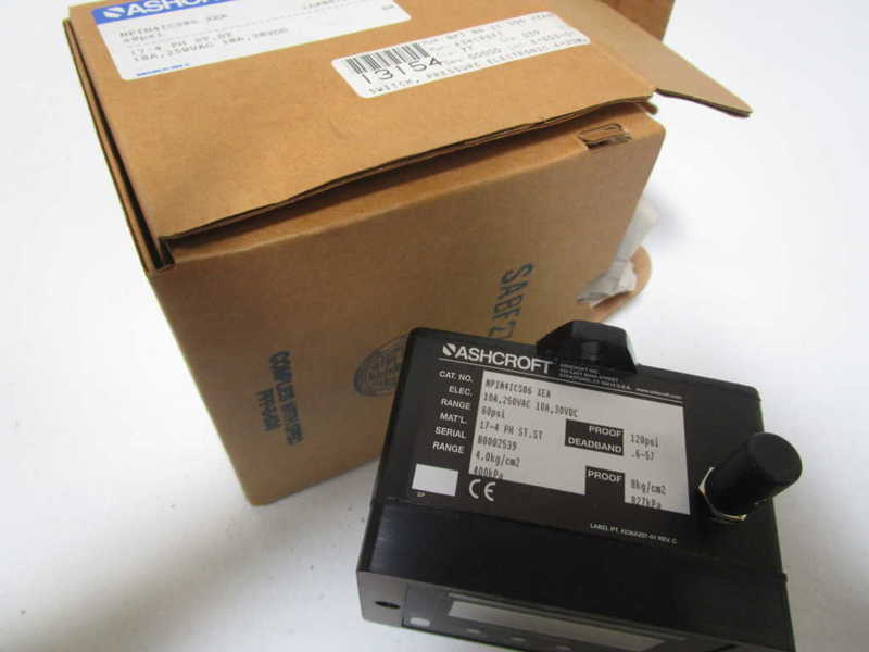 ASHCROFT PRESSURE SWITCH NPIN4ICS06XEA  NSMP