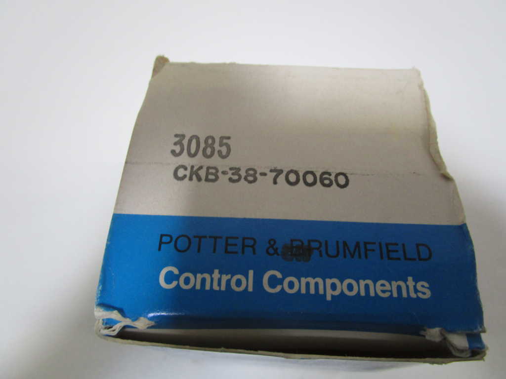 POTTER & BRUMFIELD TIME DELAY RELAY 0.6 TO 60 SEC. CKB-38-70060 *NEW IN BOX*