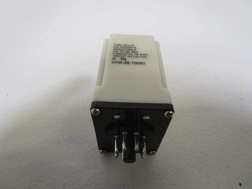POTTER & BRUMFIELD TIME DELAY RELAY 0.6 TO 60 SEC. CKB-38-70060 *NEW IN BOX*