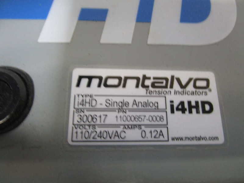 MONTALVO I4HD-SINGLE ANALOG TENSION INDICATOR 11000657-0008  NSNP