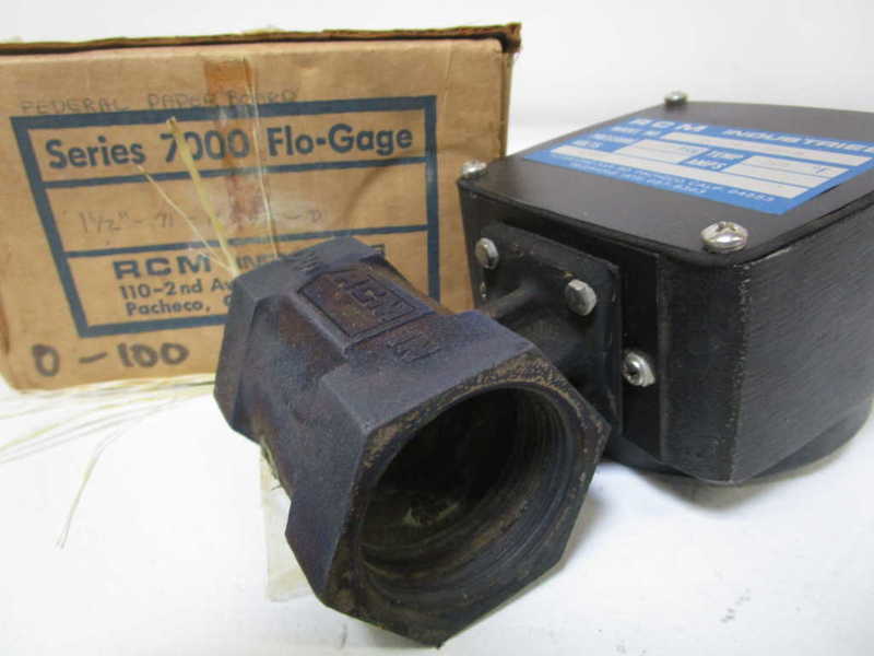 RCM INDUSTRIES FLO-GAGE 1-1/2"-71-R-100-D  NSMP