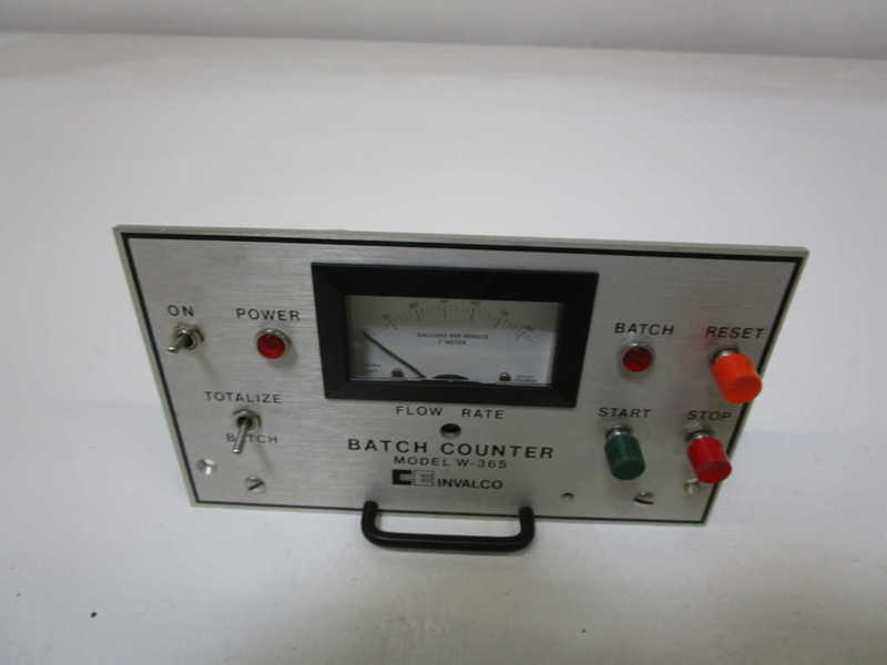 CE INVALCO BATCH COUNTER W-365  NSNP