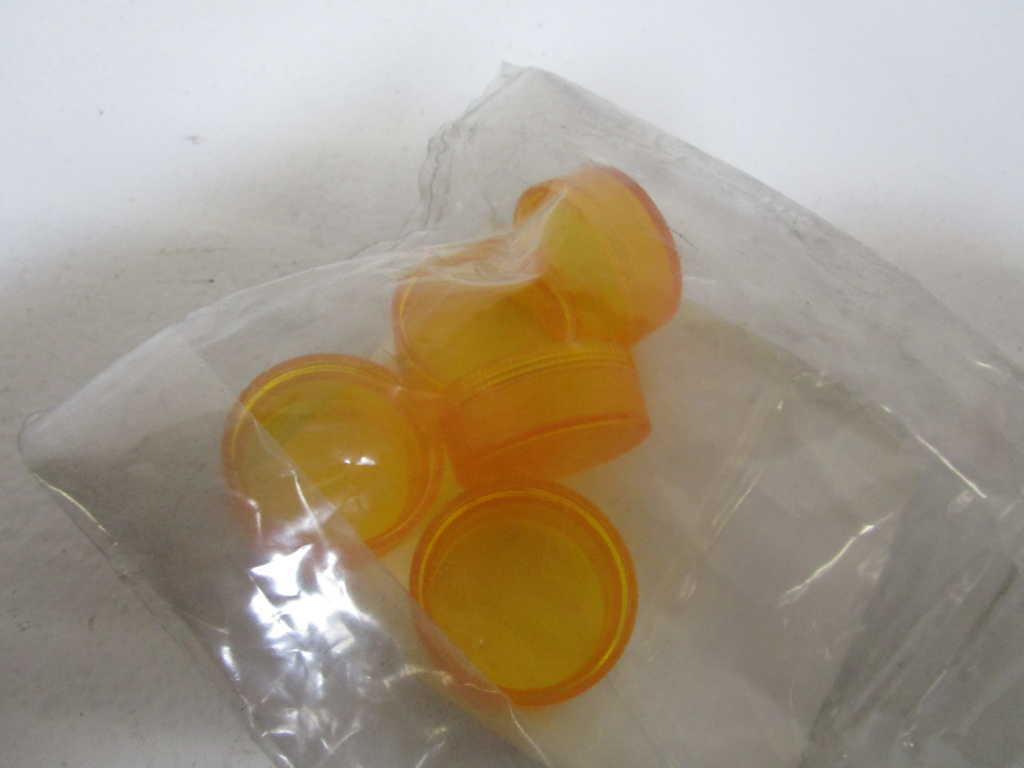 LOT OF 5 ABB PILOT LIGHT LENS (YELLOW) KA1-8033 *NEW IN BAG*