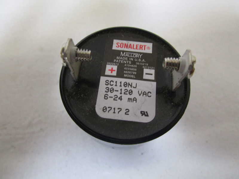 MALLORY SONALERT SC110NJ SIGNALING DEVICE ALARM *NEW NO BOX*