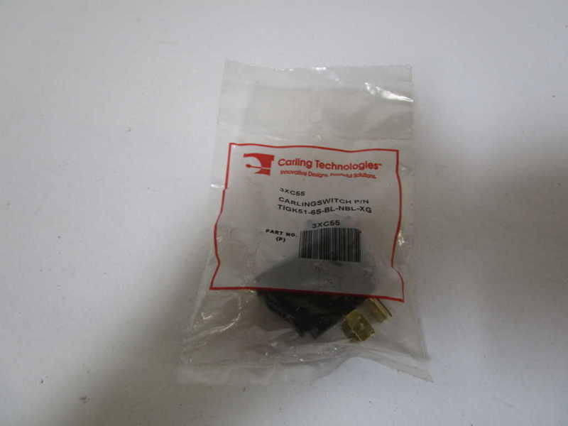 CARLING SWITCH TIGK51-6S-BL-NBL-XG ROCKER SWITCH  NSMP