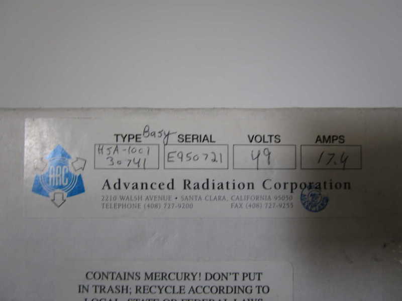 ARC 49V LAMP H5A-1001-30741  NSMP
