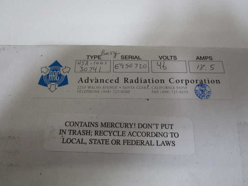ARC 46V LAMP H5A-1001-30741  NSMP