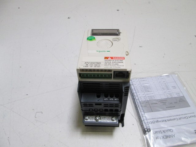 SCHNEIDER ELECTRIC AC SPEED DRIVE ATV12H075M3 *NEW IN BOX*
