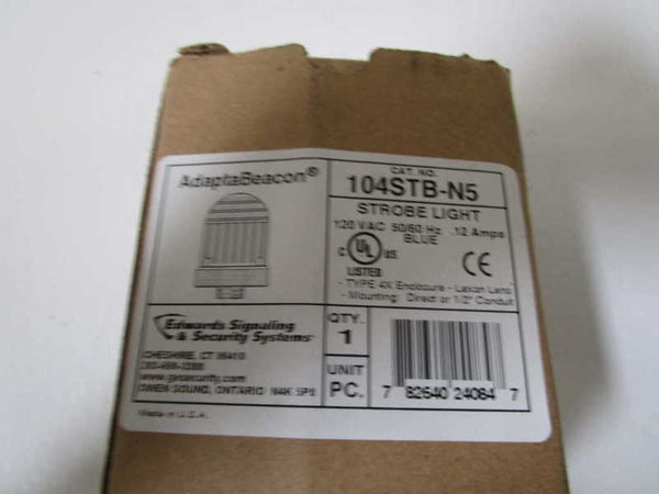 EDWARDS STROBE LIGHT (BLUE) 104STB-N5  NSMP