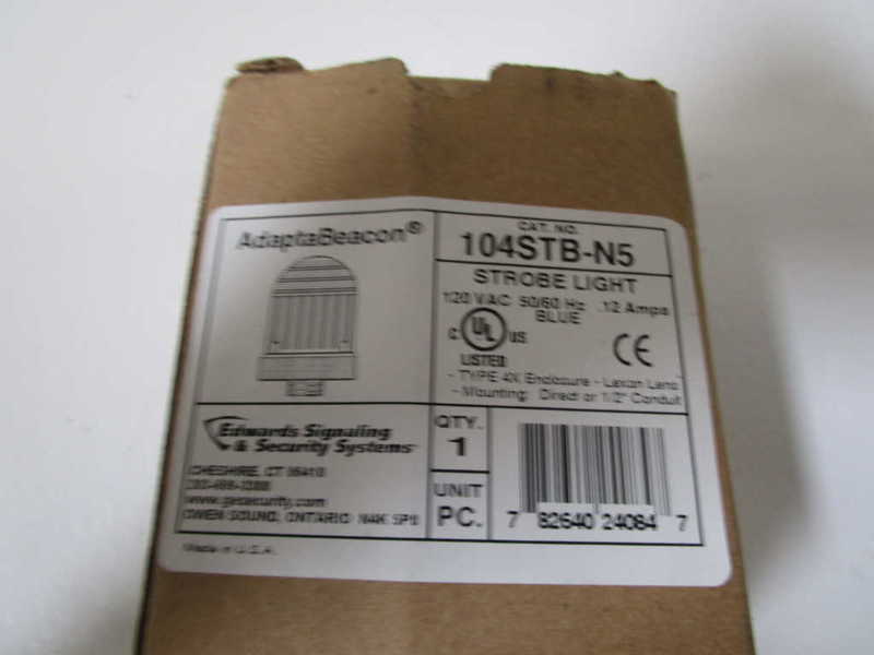 EDWARDS STROBE LIGHT (BLUE) 104STB-N5  NSMP