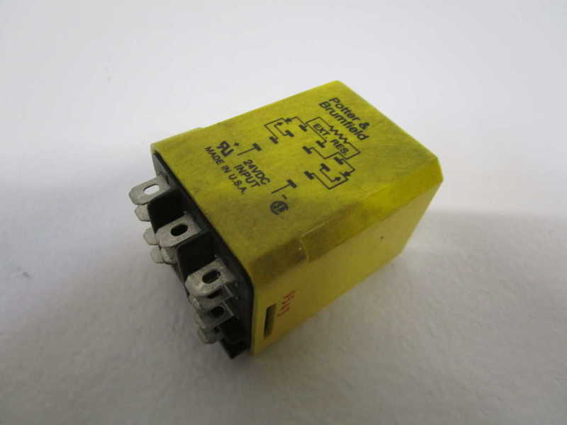 POTTER & BRUMFIELD CUH-41-30010 TIME DELAY RELAY *USED*