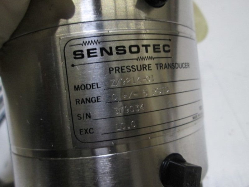 SENSOTEC PRESSURE TRANSDUCER Z/9214-01  NSNP