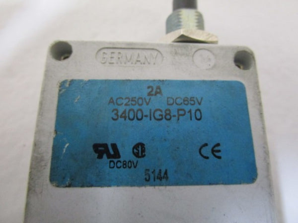 E-T-A CIRCUIT BREAKER 2A 3400-IG8-P10  UNMP