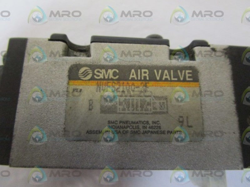 SMC NVFS2100-3F SOLENOID VALVE *USED*