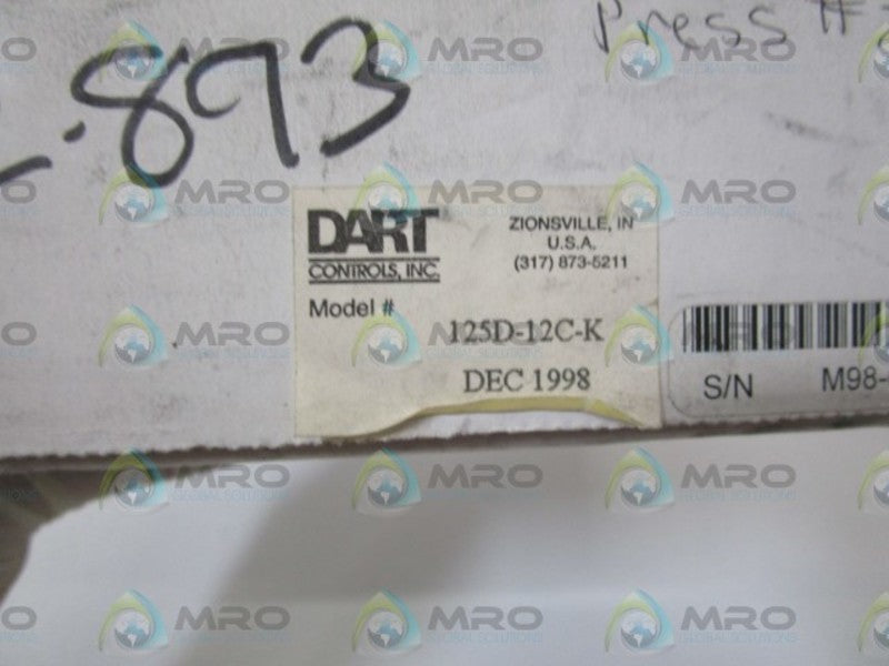 DART CONTROLS 125D-12C-K DC SPEED CONTROL  NSMP